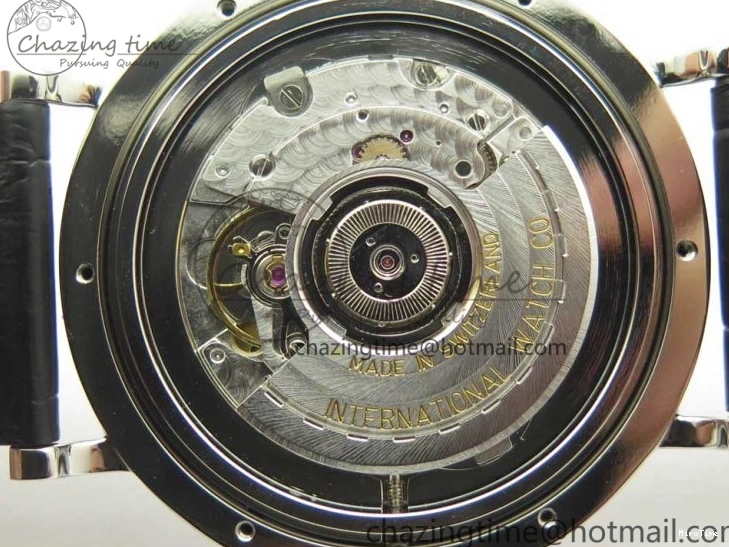 MIROTIME 0223 Supportive Portofino Automatic SS AF 1:1 Best Edition White Dial on Black Croco Leather Strap A 7184